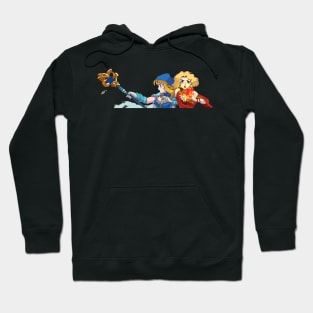 Crystal Maiden and Lina Dota 2 Hoodie